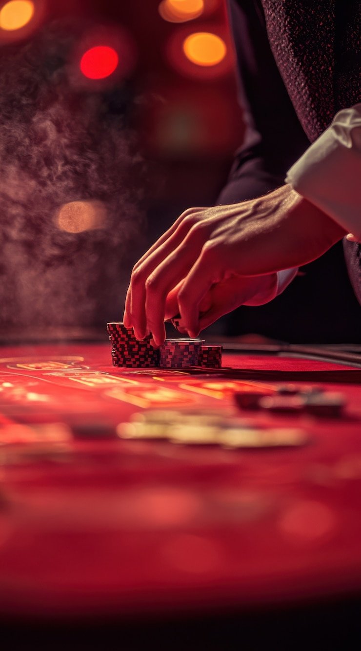 Pengguna mengatur pengamanan akun dan privasi dalam aplikasi mobile